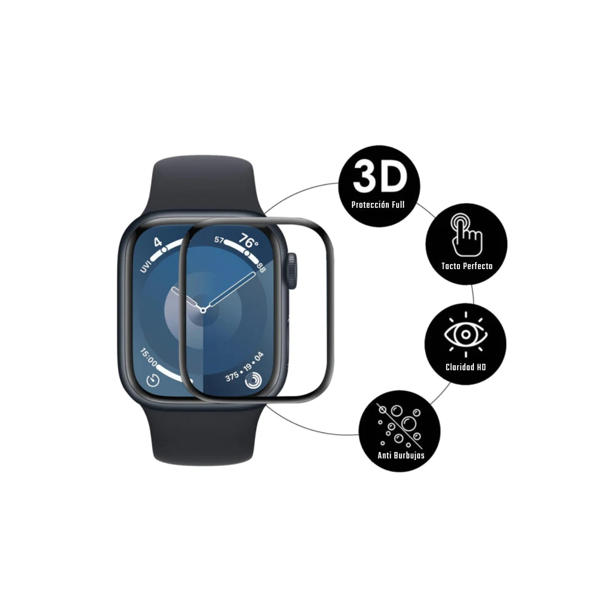 Protector Pantalla Lámina de Polímero para Apple Watch Series 10