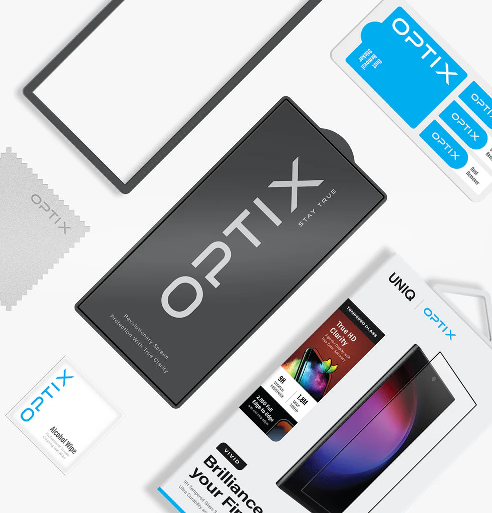 Lámina Uniq Optix Vivid Vidrio Templado 9H Para Samsung S25