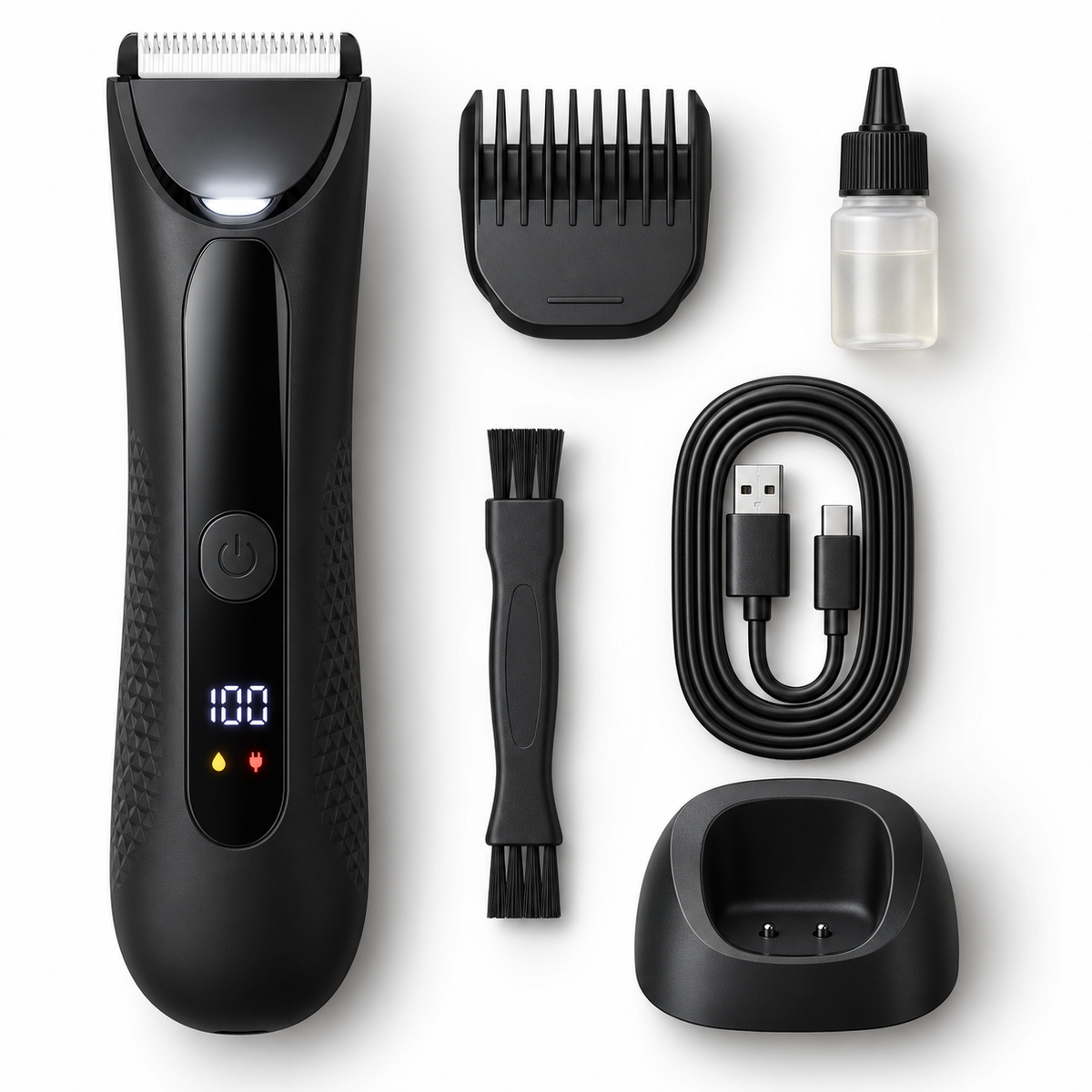Depiladora Corporal Cellbox — Cuchilla Cerámica, Luz LED y Resistente al Agua IPX5