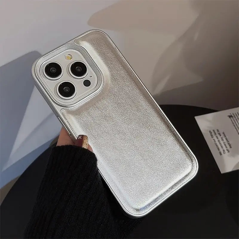 Carcasa de Cuero / Antigolpe - Personalizable con Iniciales