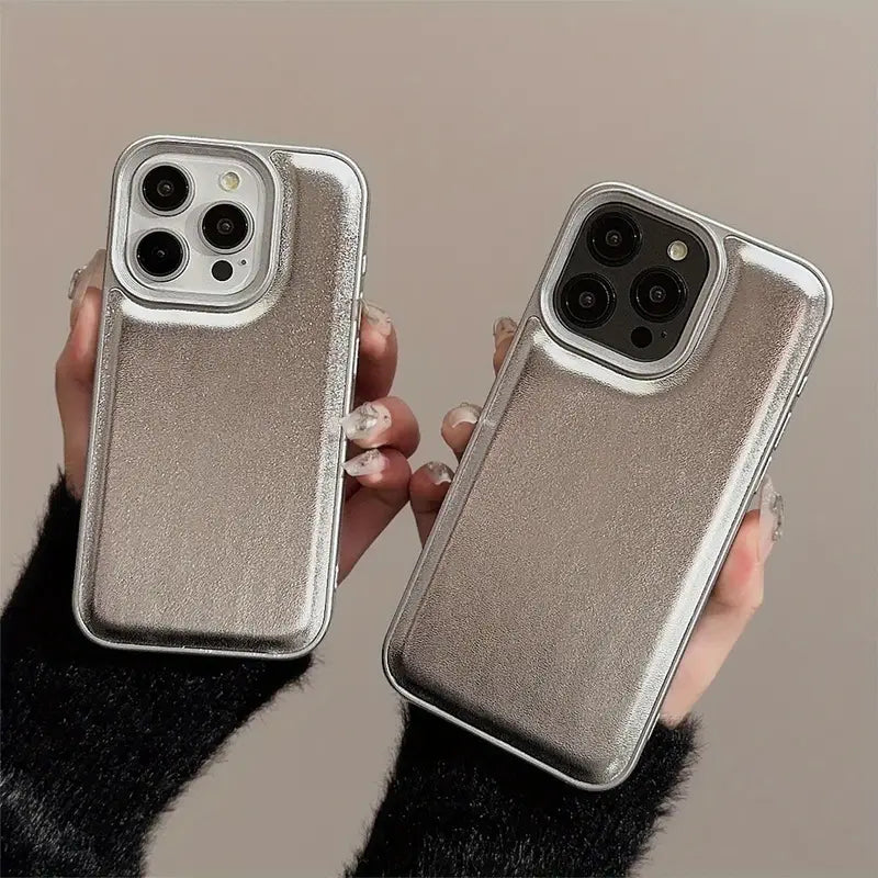 Carcasa de Cuero / Antigolpe - Personalizable con Iniciales