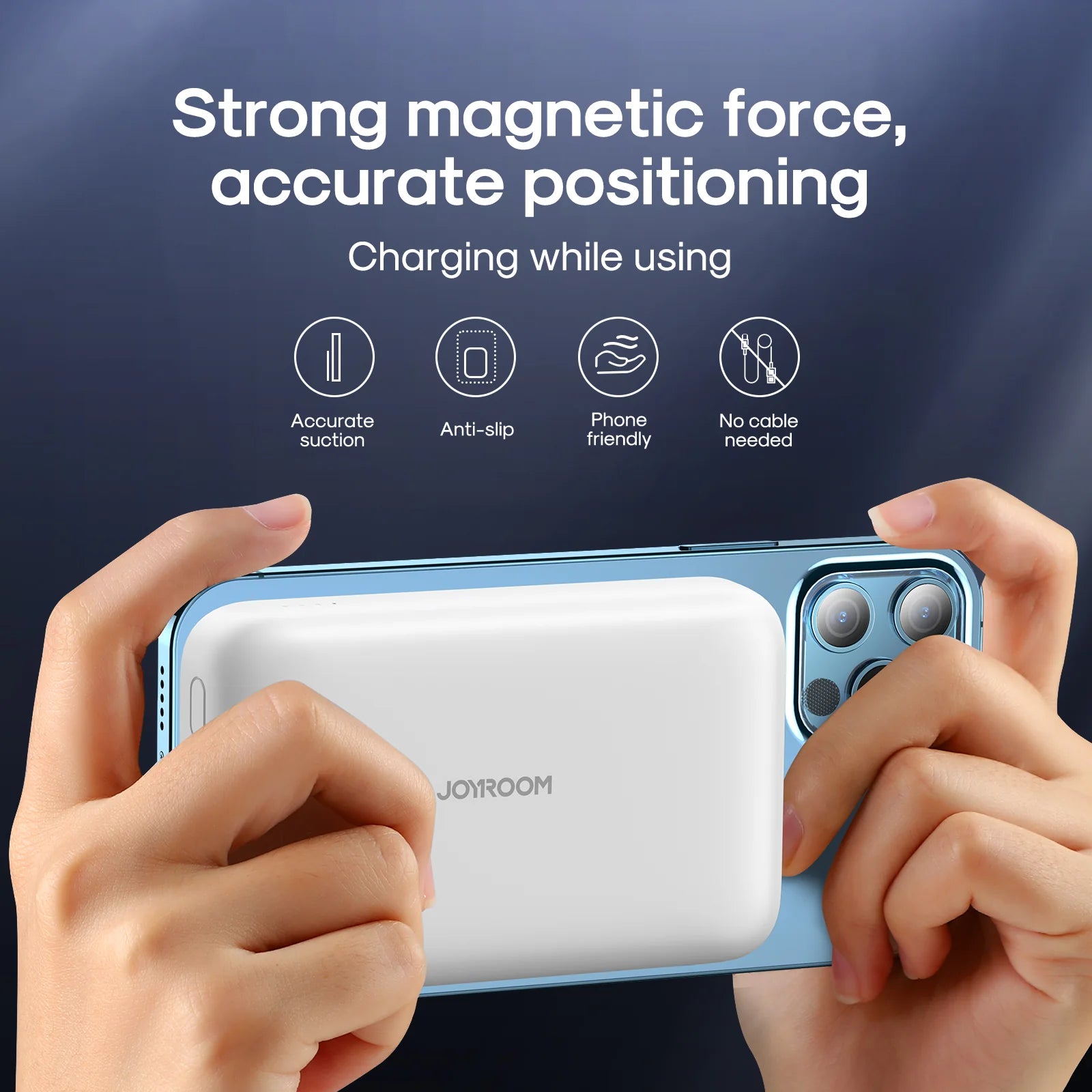 Cargador Portatil / Bateria Externa Magsafe 10.000 MAH - Carga Rápida 20W - JR-W020