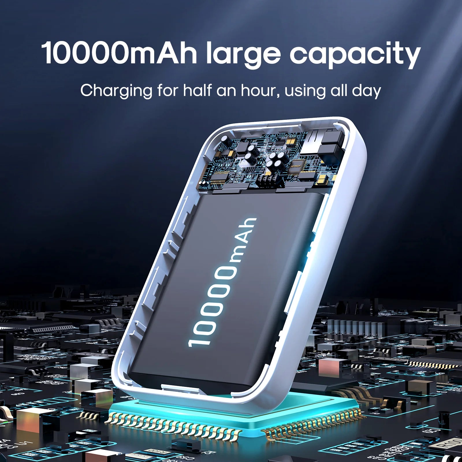 Cargador Portatil / Bateria Externa Magsafe 10.000 MAH - Carga Rápida 20W - JR-W020