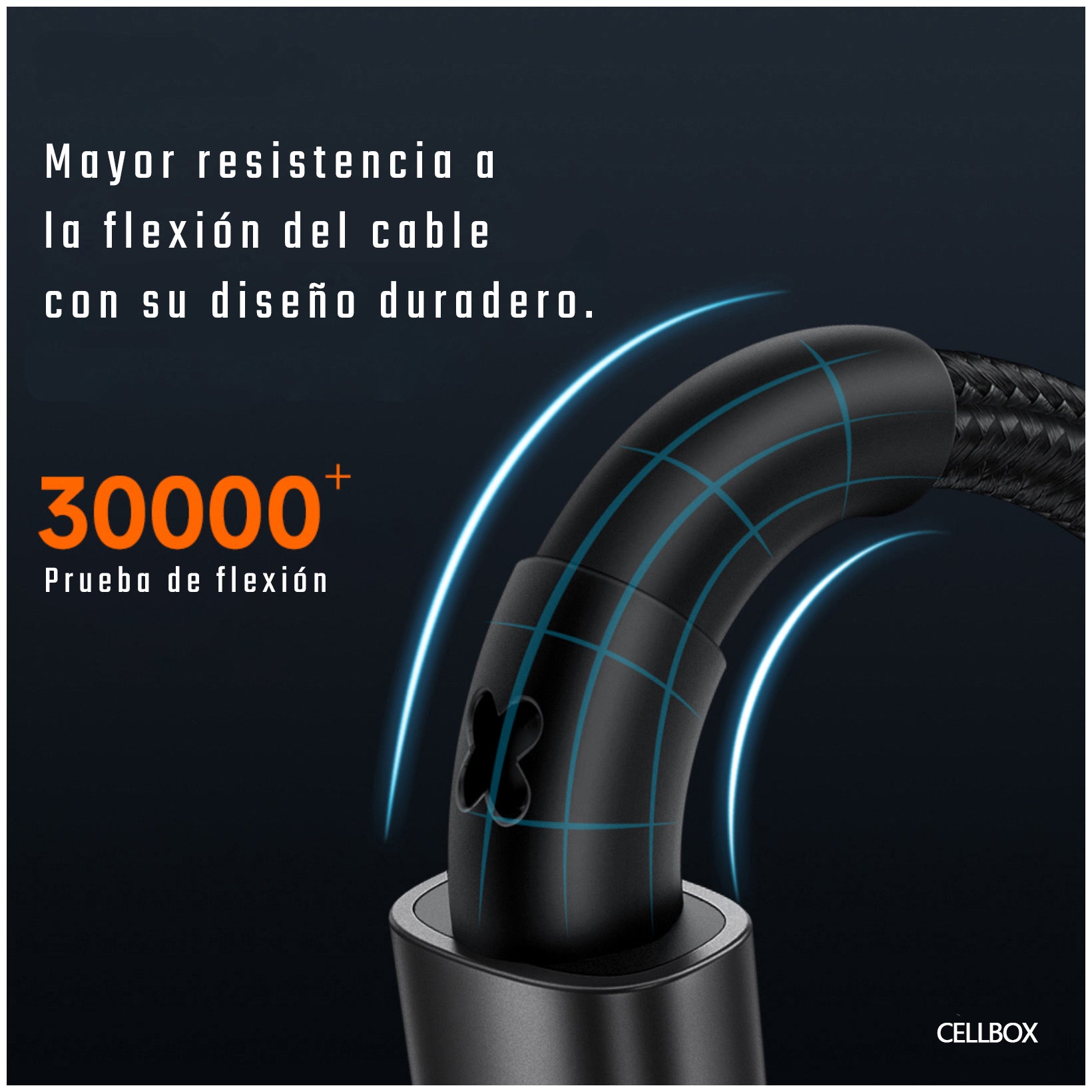 Cable Tipo C a Lightning Cellbox – Carga Rápida 36W / 3A y Transferencia de Datos | 1,8 Metros