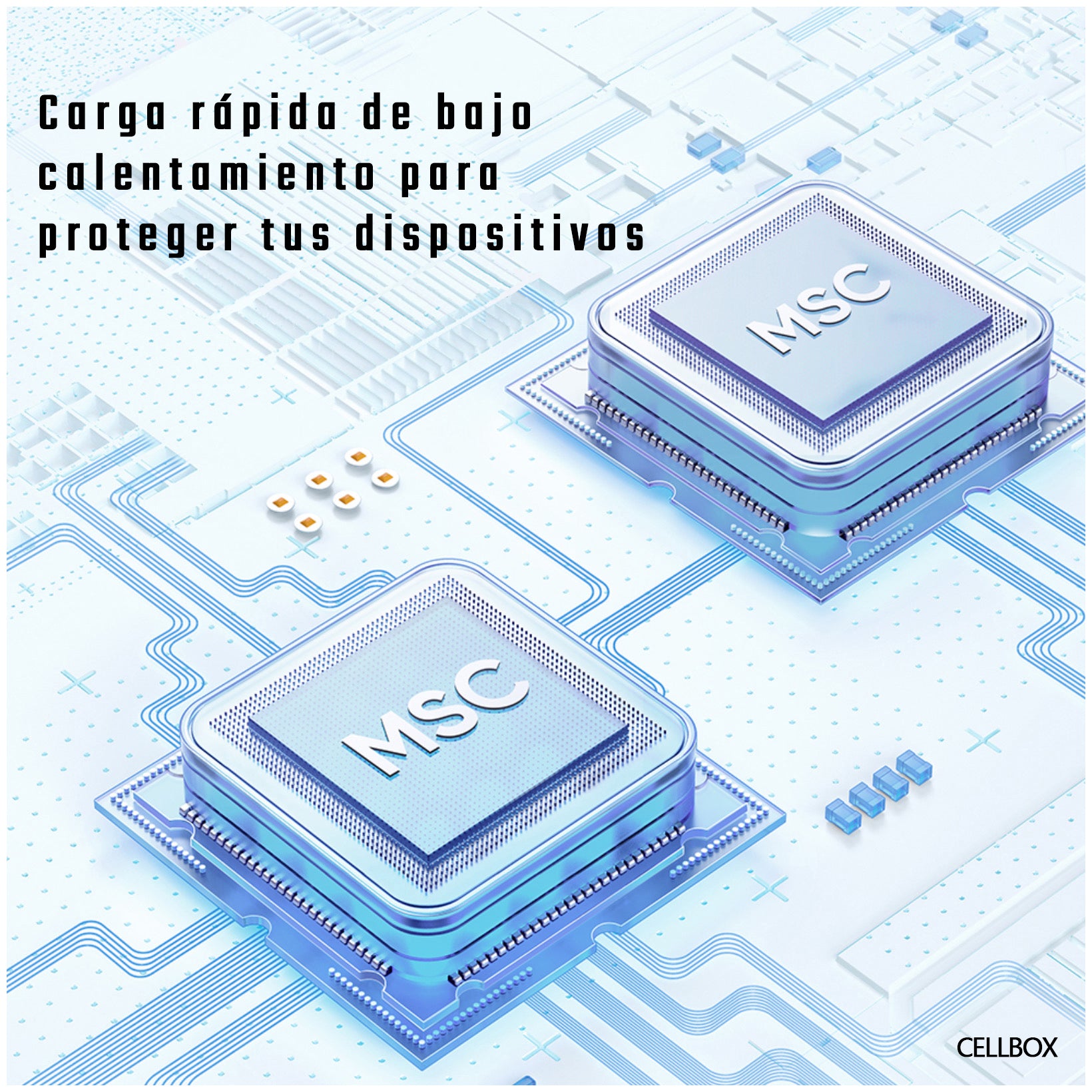 Cable Tipo C a Lightning Cellbox – Carga Rápida 36W / 3A y Transferencia de Datos | 1,8 Metros