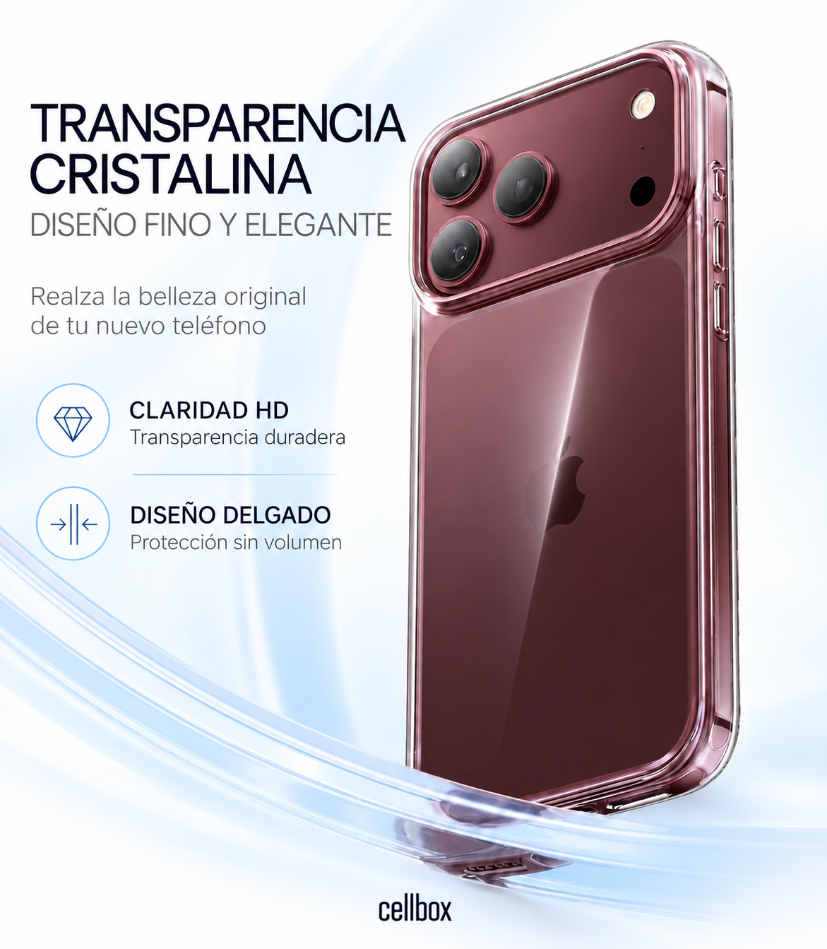 Carcasa Delgada Antigolpe – Protección Premium iPhone 18 Pro Max
