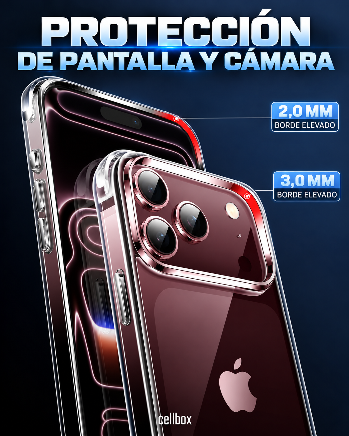 Carcasa Antigolpe Esquinas Reforzadas iPhone 18 Pro Max