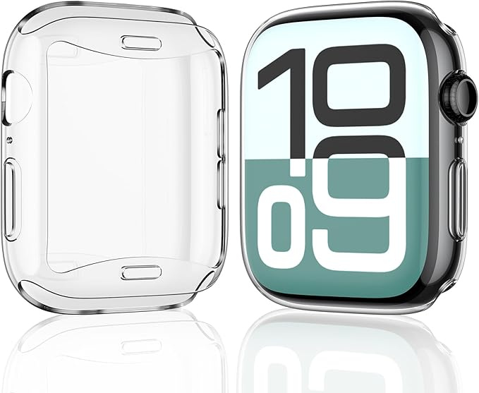 Carcasa Silicona Transparente Apple Watch Serie 10 / 11