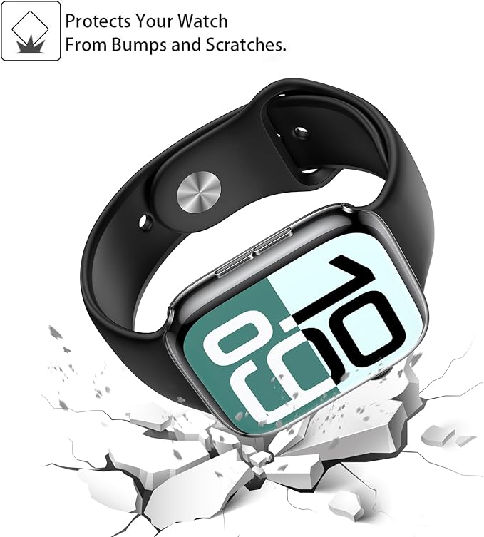 Carcasa Silicona Transparente Apple Watch Serie 10 / 11