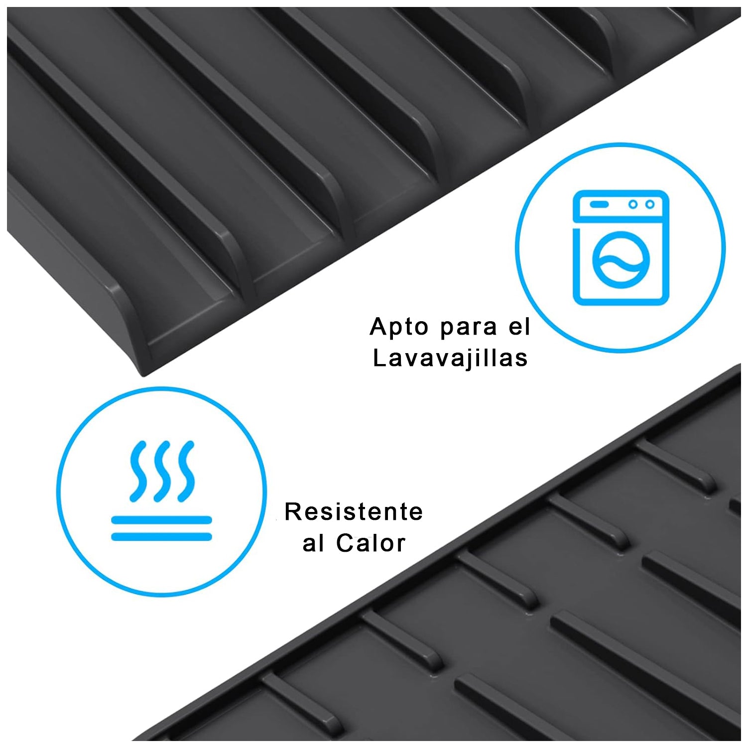 Protector Silicona Escurridor Grifo Lavaplatos Loza Cocina