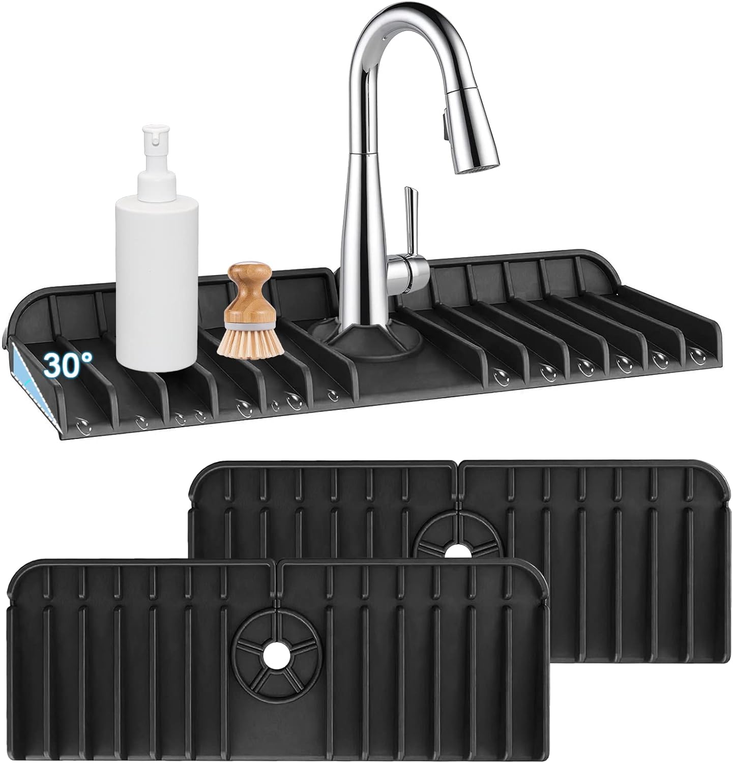 Protector Silicona Escurridor Grifo Lavaplatos Loza Cocina