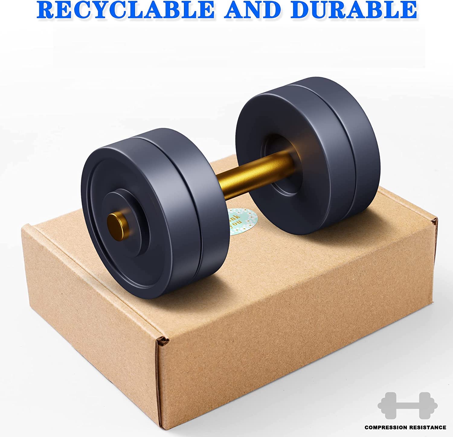Caja Autoarmable de Cartón Premium 20×14×8 cm – Empaque Ecológico y Resistente