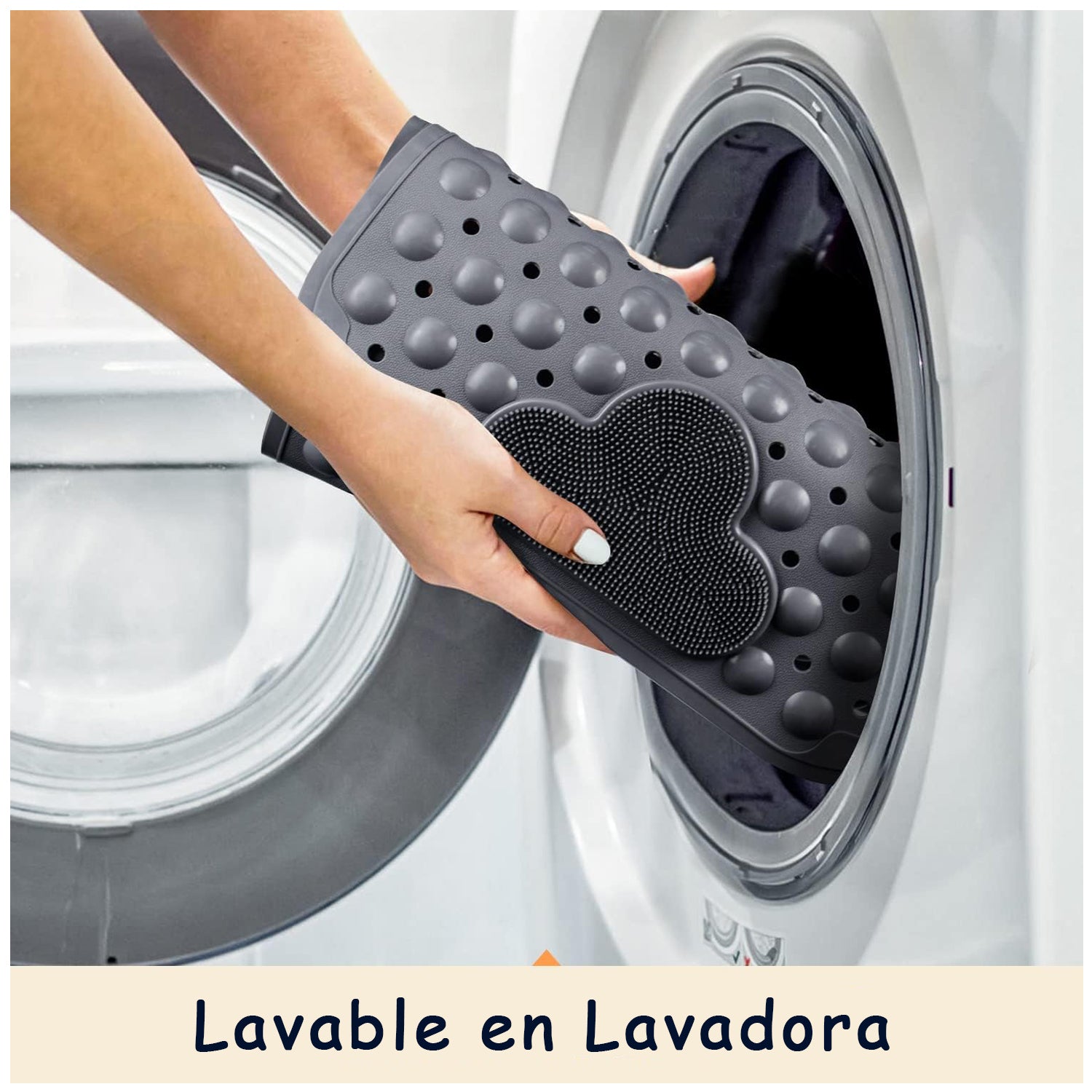 Alfombra / Piso Baño Ducha Antideslizante + Masajes Pies / Descuento A Partir De 3 Unidades