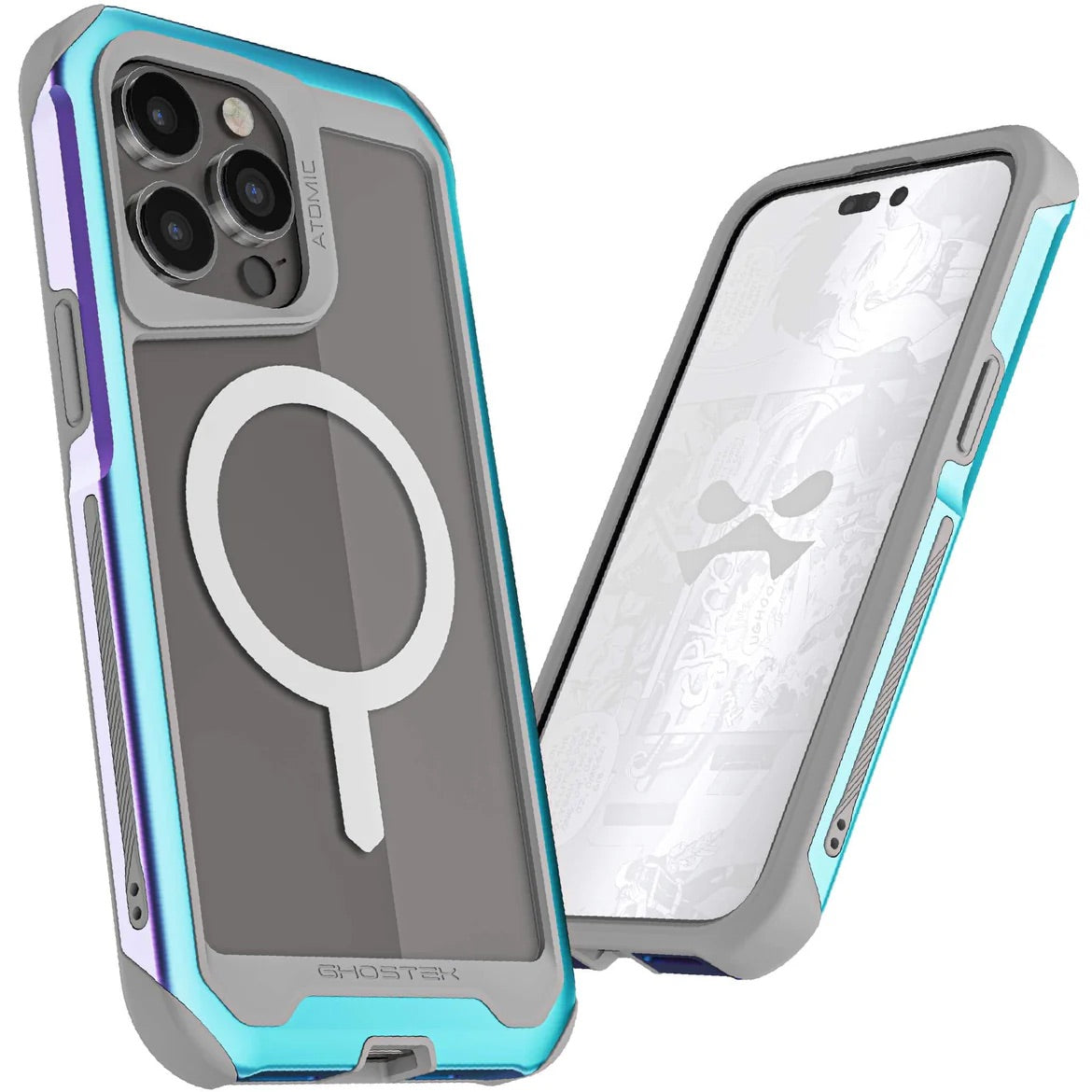 Carcasa Ghostek Atomic Slim MagSafe iPhone 14 Pro – Protección Militar de Aluminio Antigolpes