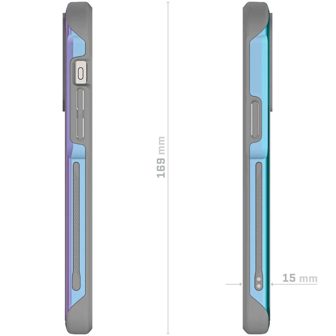 Carcasa Ghostek Atomic Slim Magsafe De Aluminio iPhone 15 Pro Max