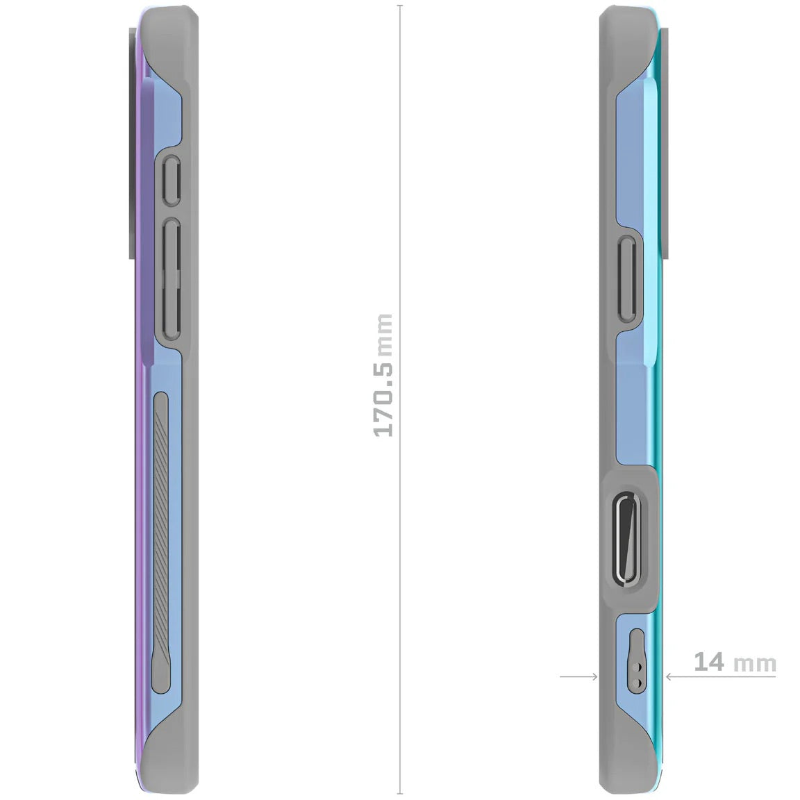 Carcasa Ghostek Atomic Slim Magsafe De Aluminio iPhone 16 Pro Max