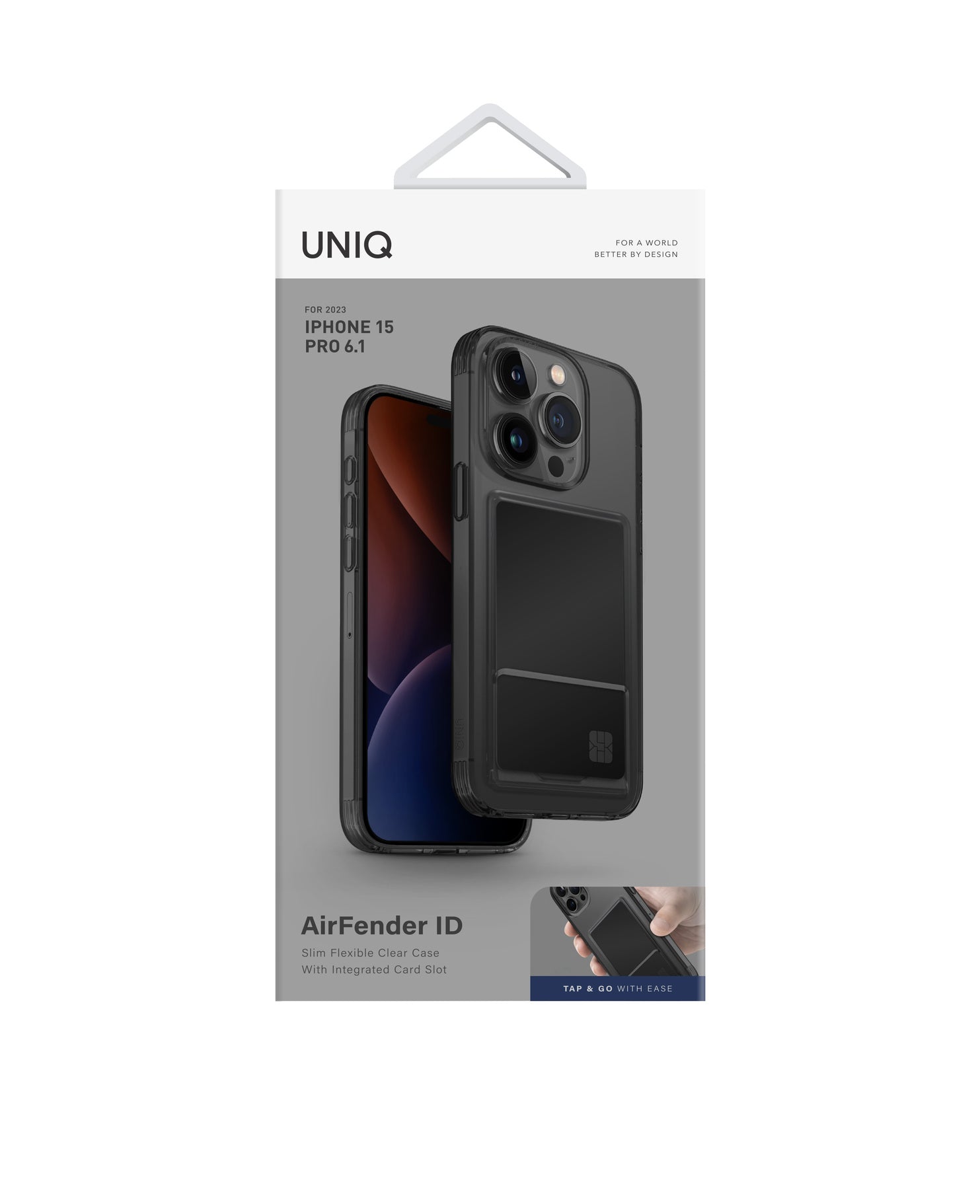 Carcasa Uniq Air Fender ID iPhone 15 Pro