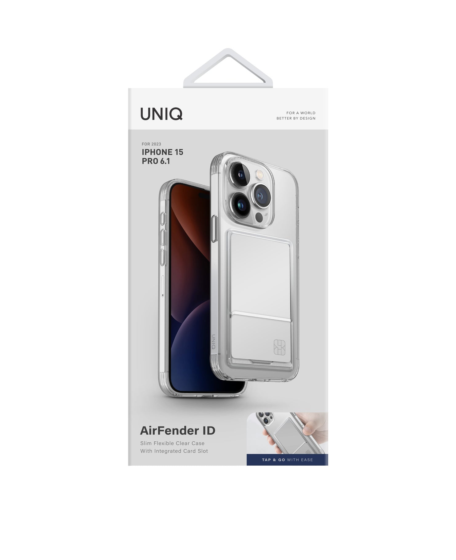 Carcasa Uniq Air Fender ID iPhone 15 Pro