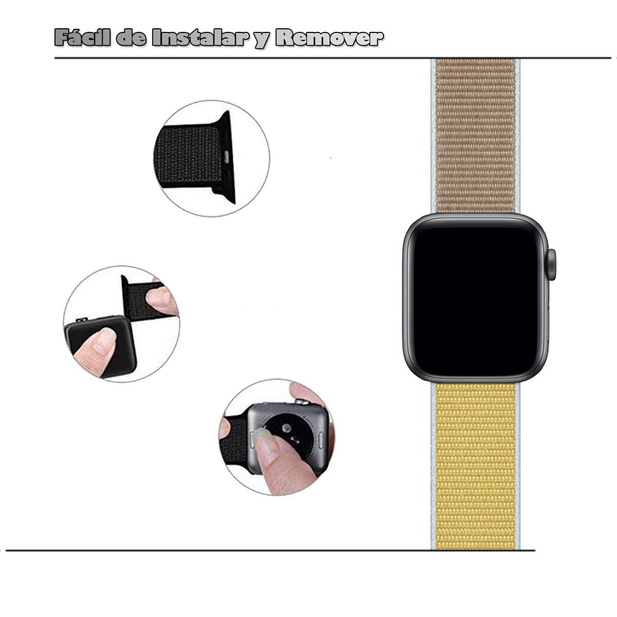 Correa De Nylon Apple Watch