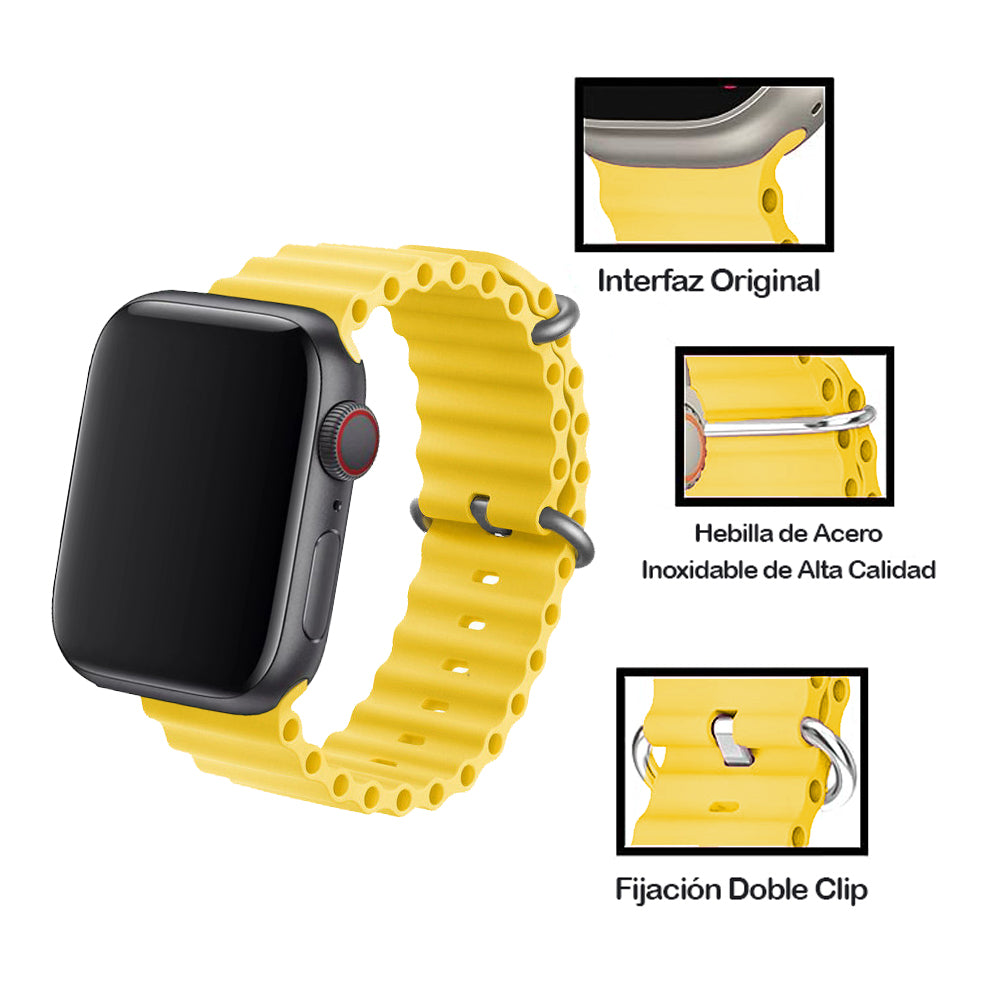 Correa de Silicona Oceano Apple Watch