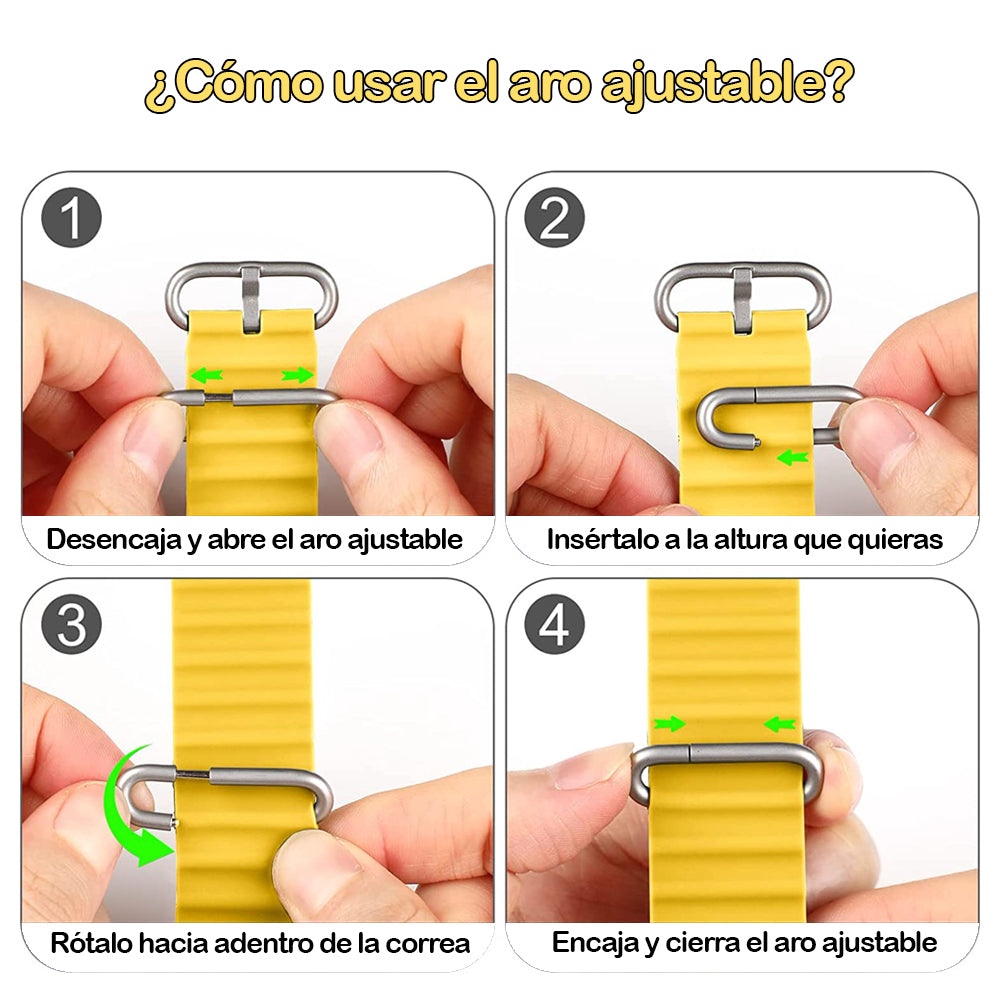 Correa de Silicona Oceano Apple Watch