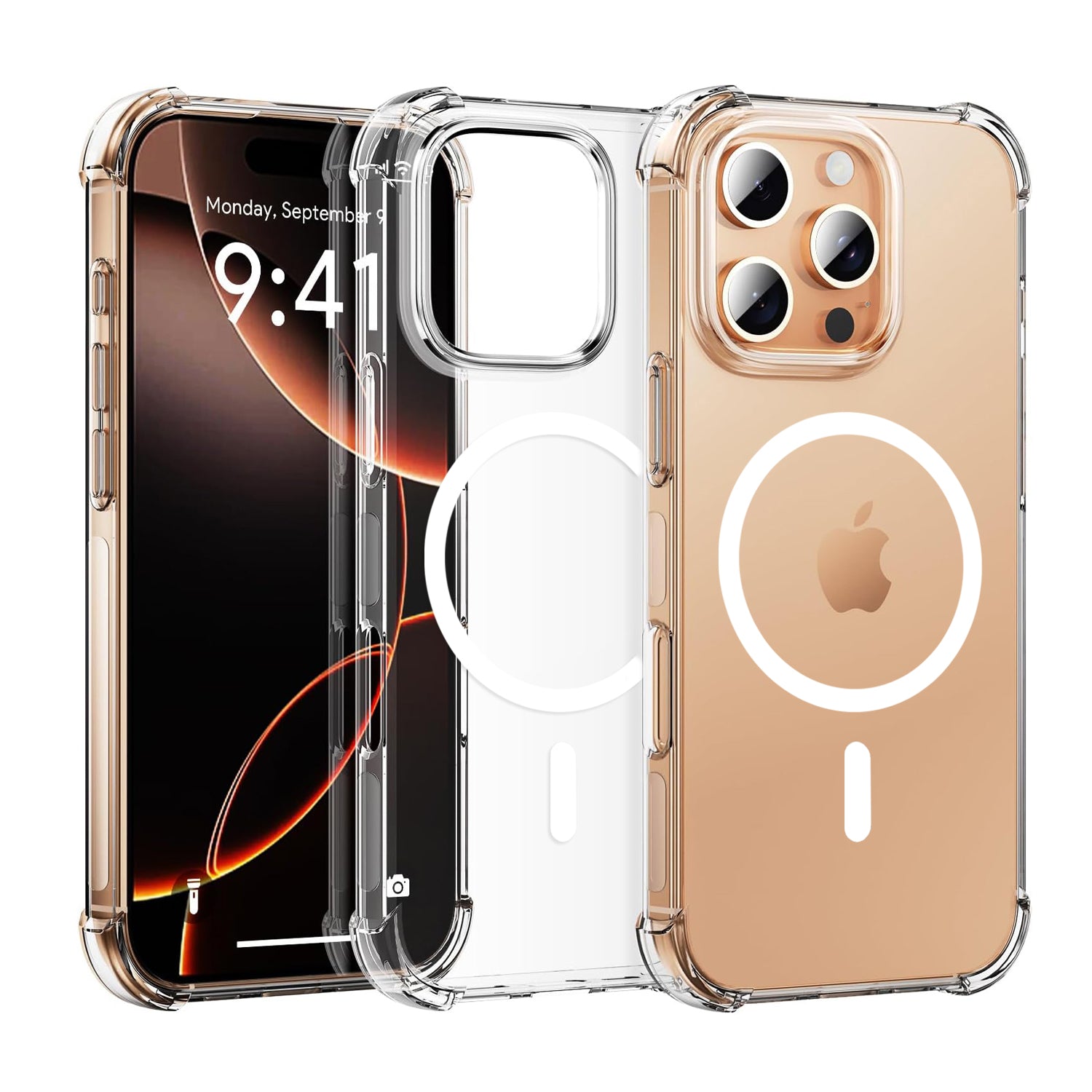 Carcasa Antigolpe Magsafe Esquinas Reforzadas iPhone 16 Pro Max