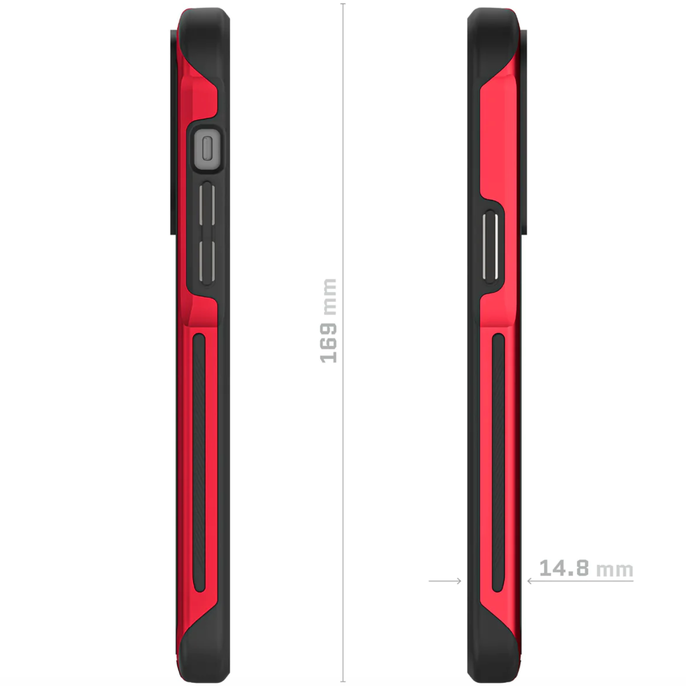 Carcasa Ghostek Atomic Slim Magsafe De Aluminio iPhone 15 Pro