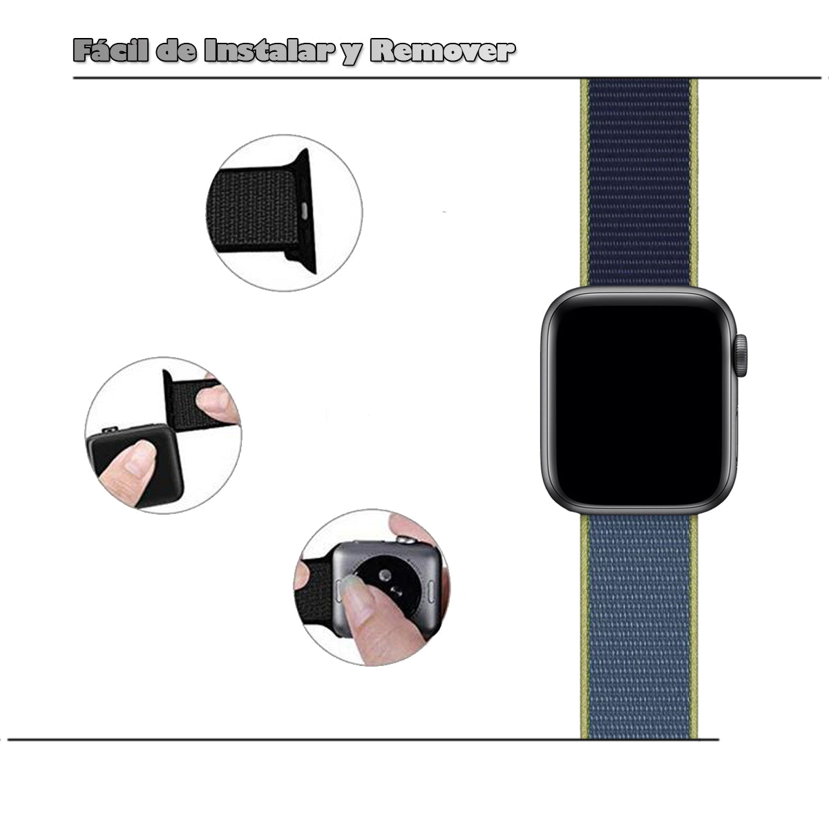 Correa De Nylon Apple Watch