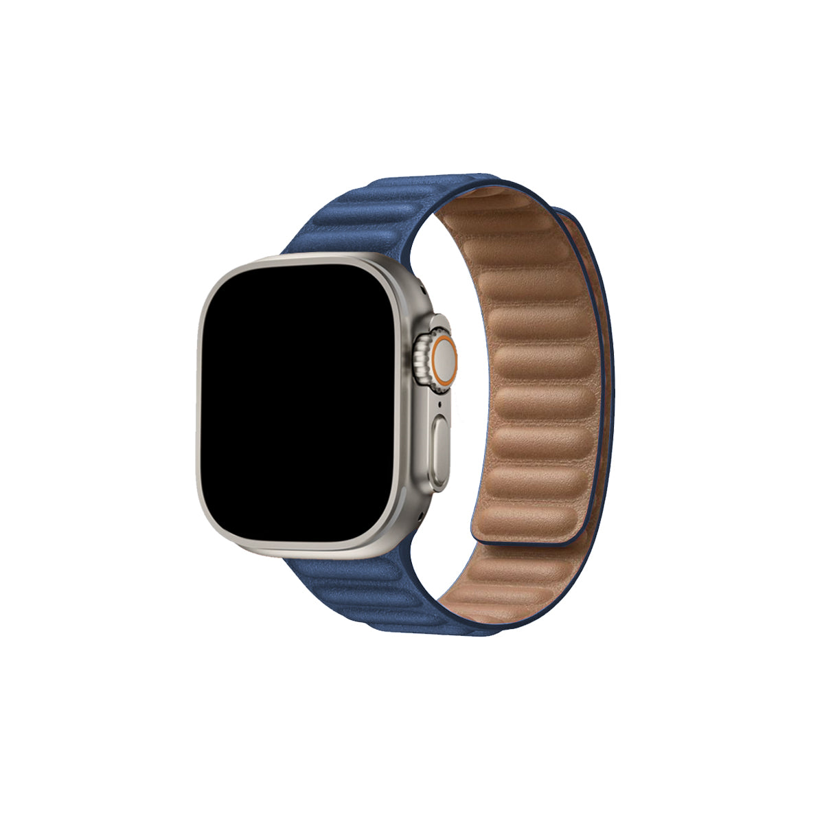 Correa de Cuero Magnetica Apple Watch Modelo Link