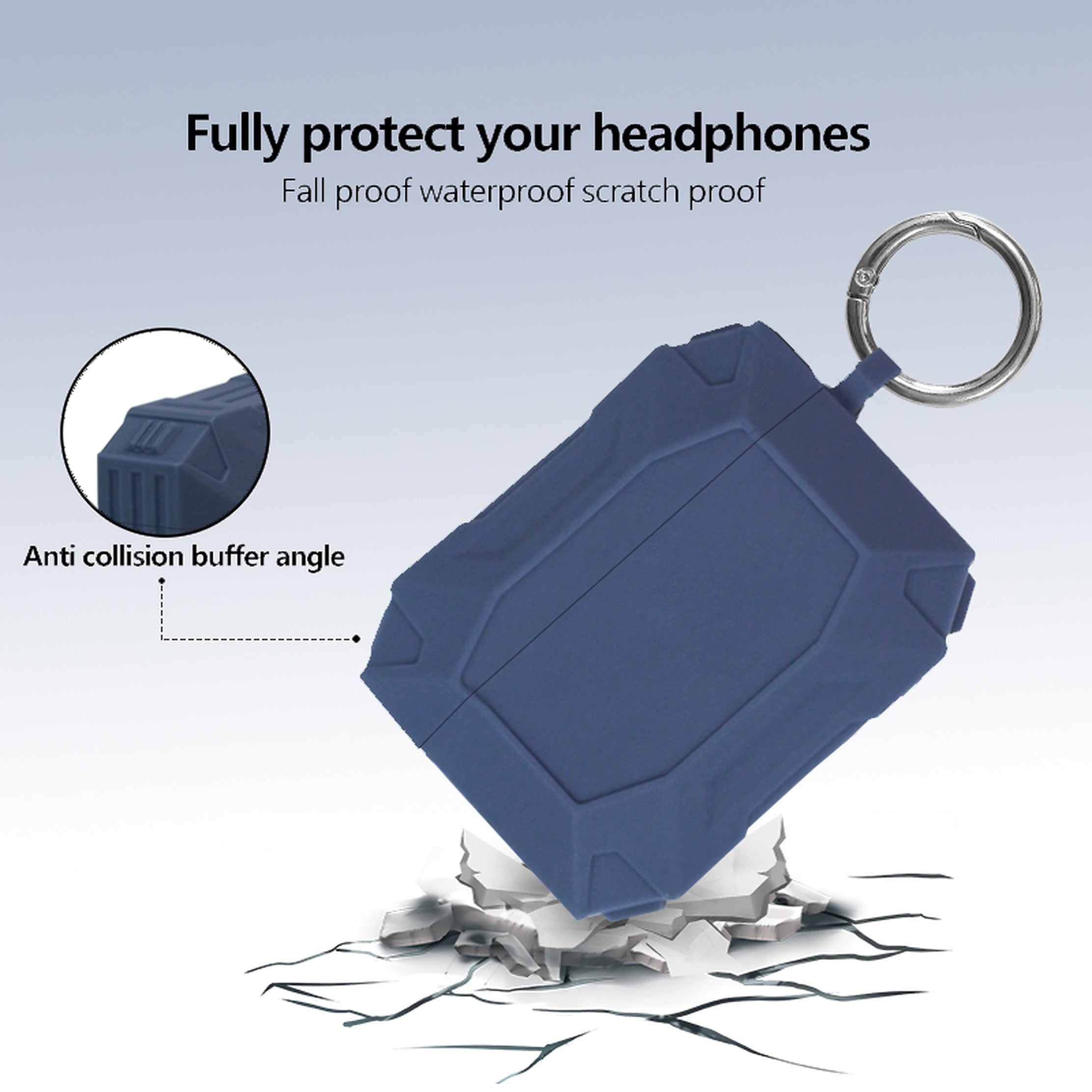 Funda de Silicona Rígida para Airpods Pro