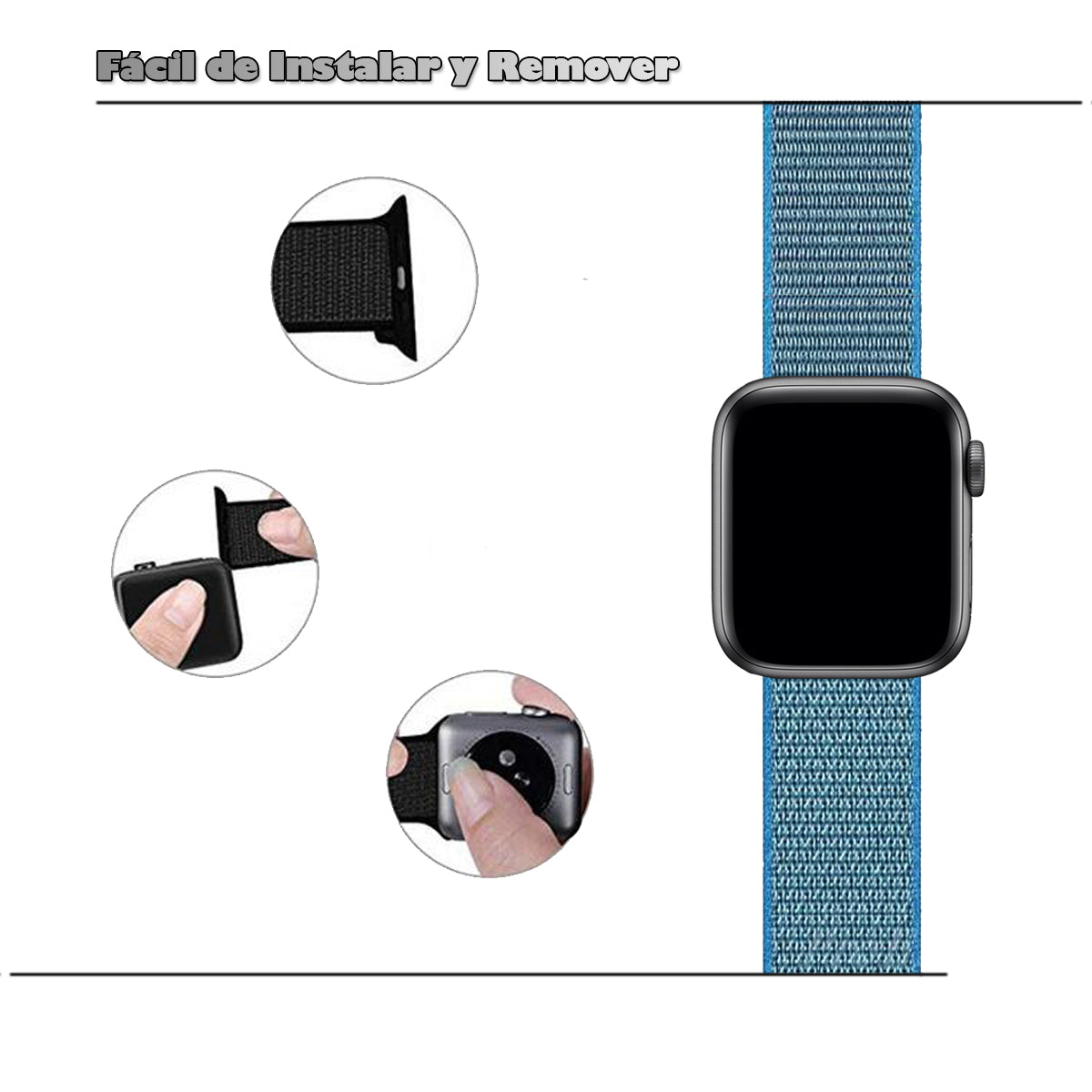 Correa De Nylon Apple Watch