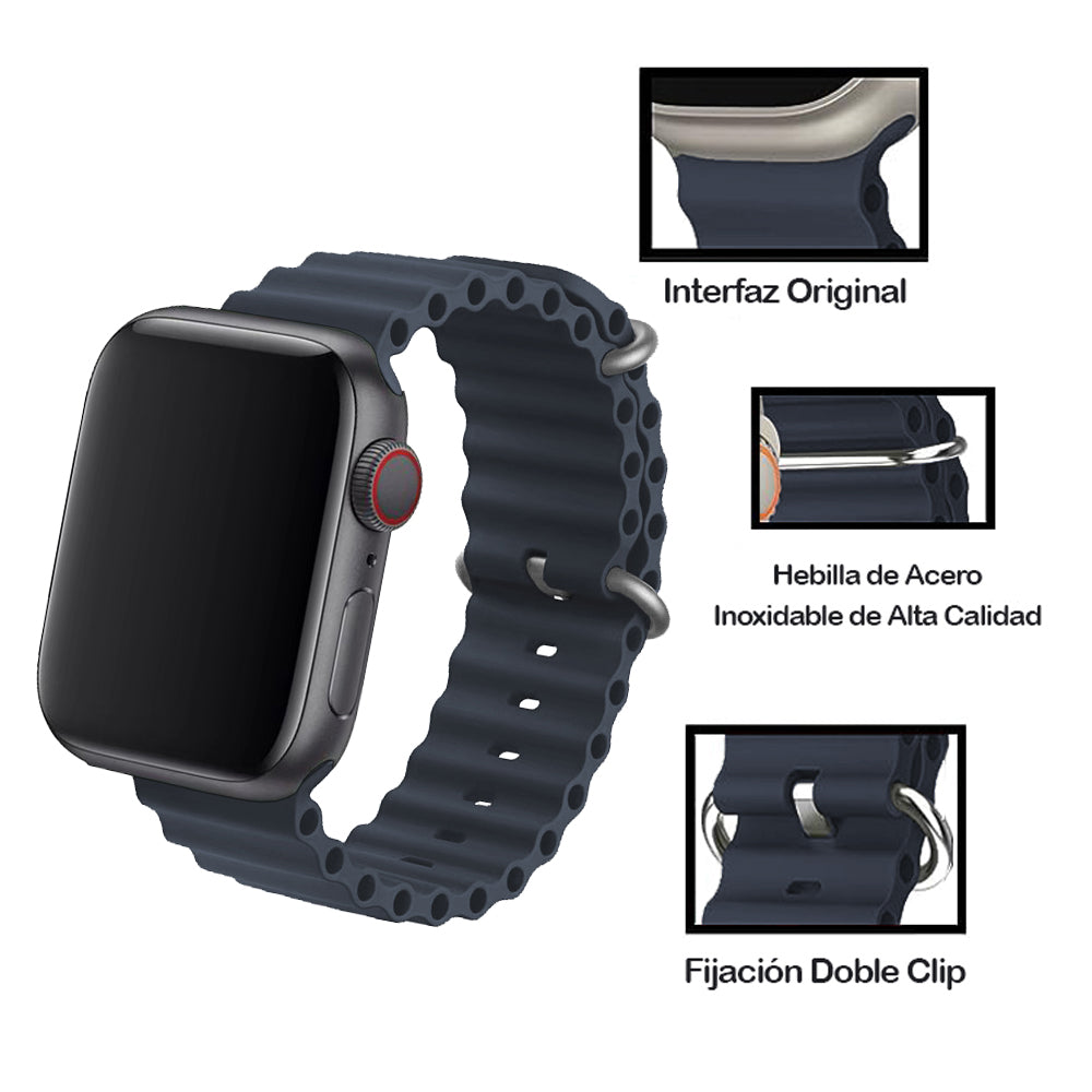 Correa de Silicona Oceano Apple Watch
