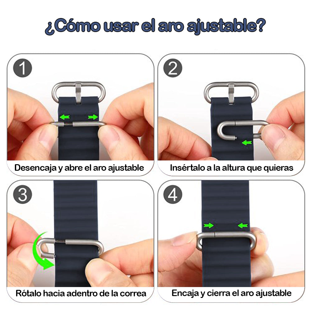 Correa de Silicona Oceano Apple Watch