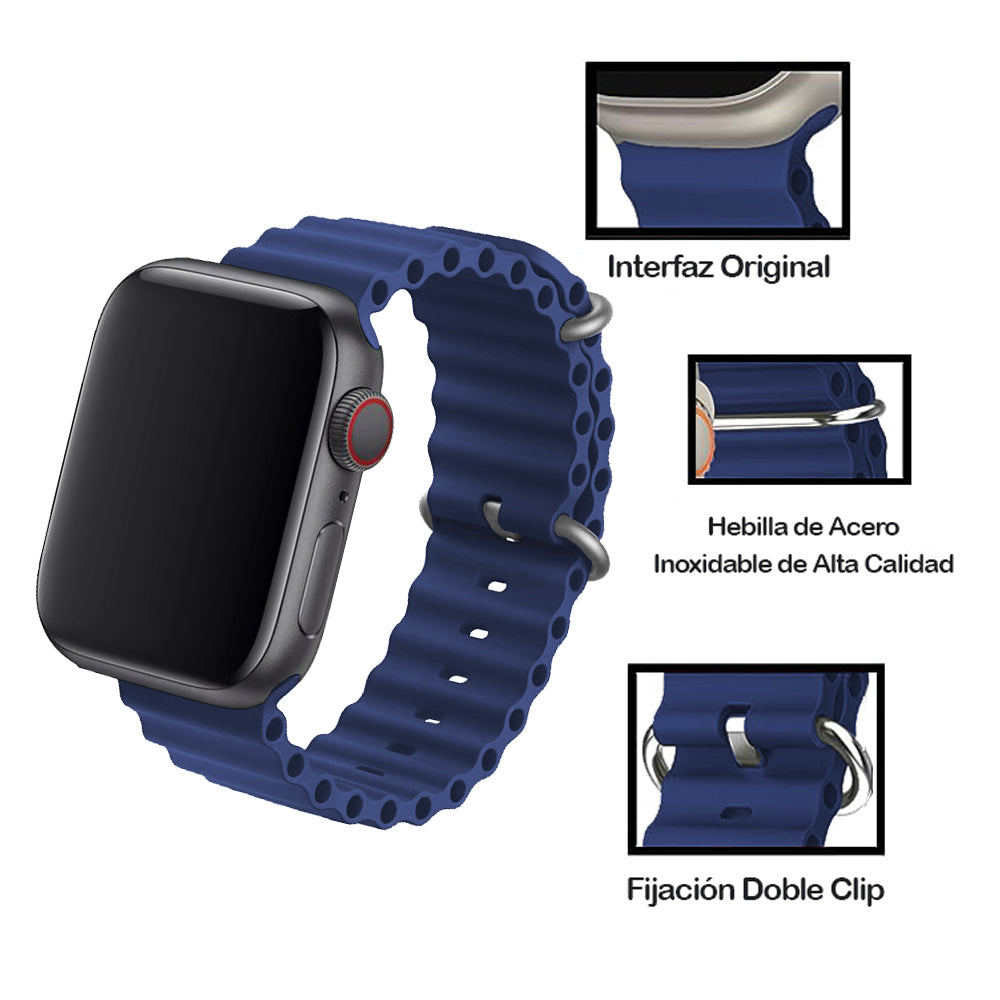 Correa de Silicona Oceano Apple Watch