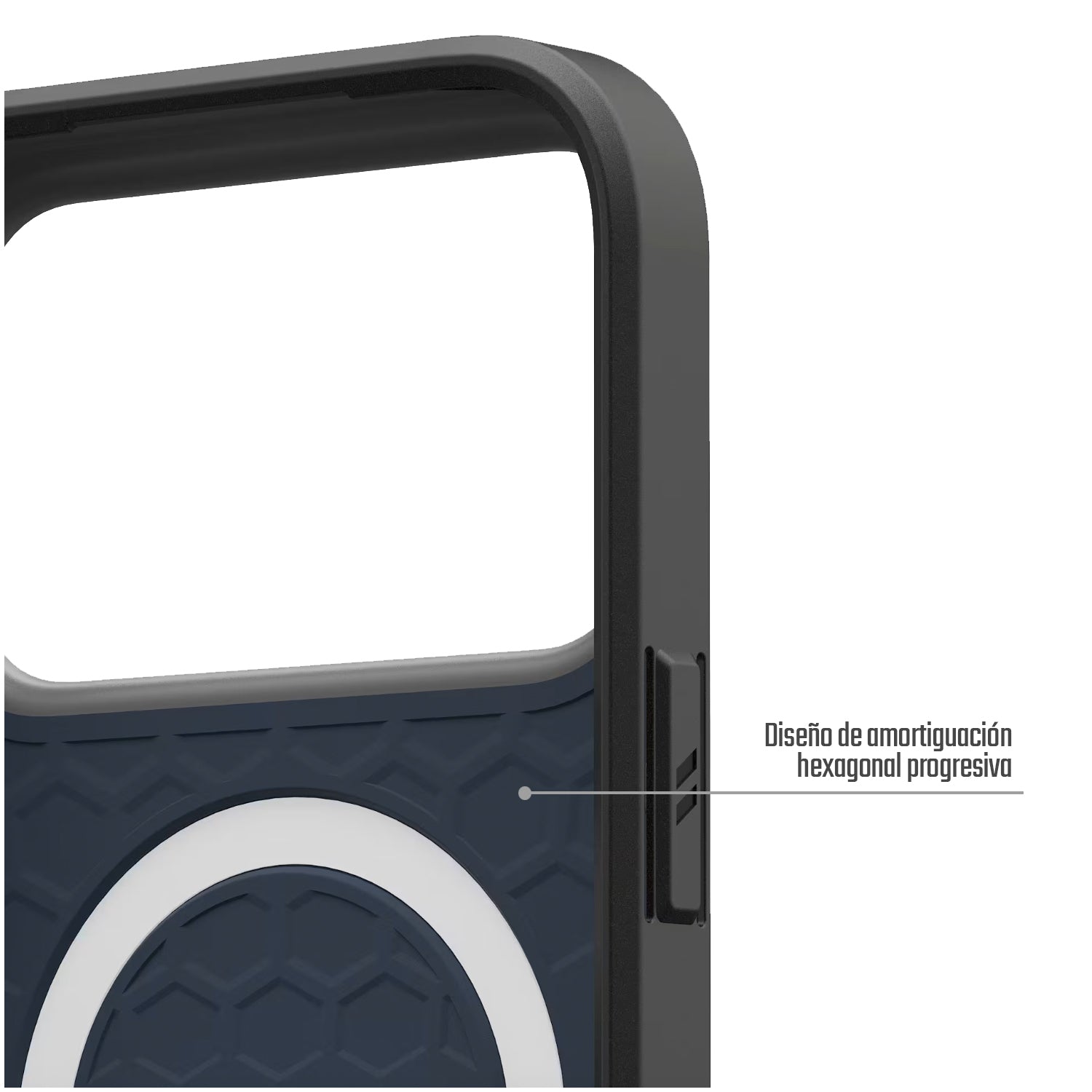 Carcasa / Funda Rugged Proteccion Profesional Para iPhone 17 Pro - Marca Uag Modelo Civilian Compatible Con Magsafe - Azul