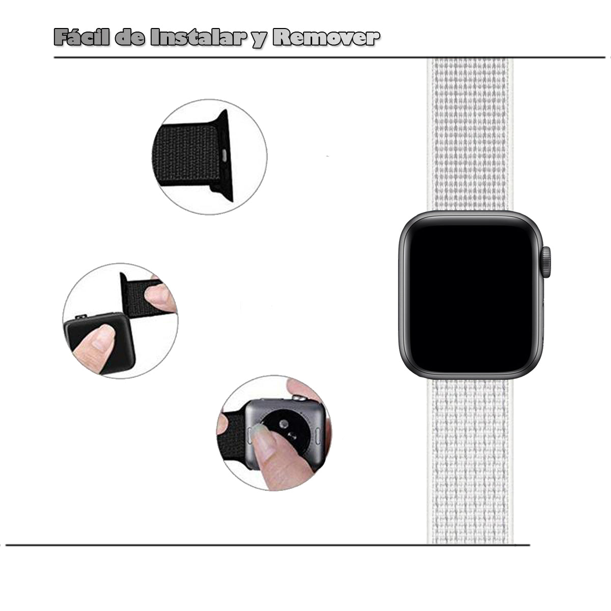 Correa De Nylon Apple Watch
