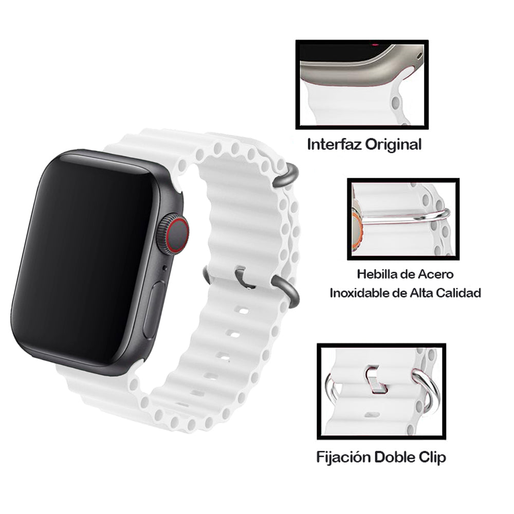 Correa de Silicona Oceano Apple Watch