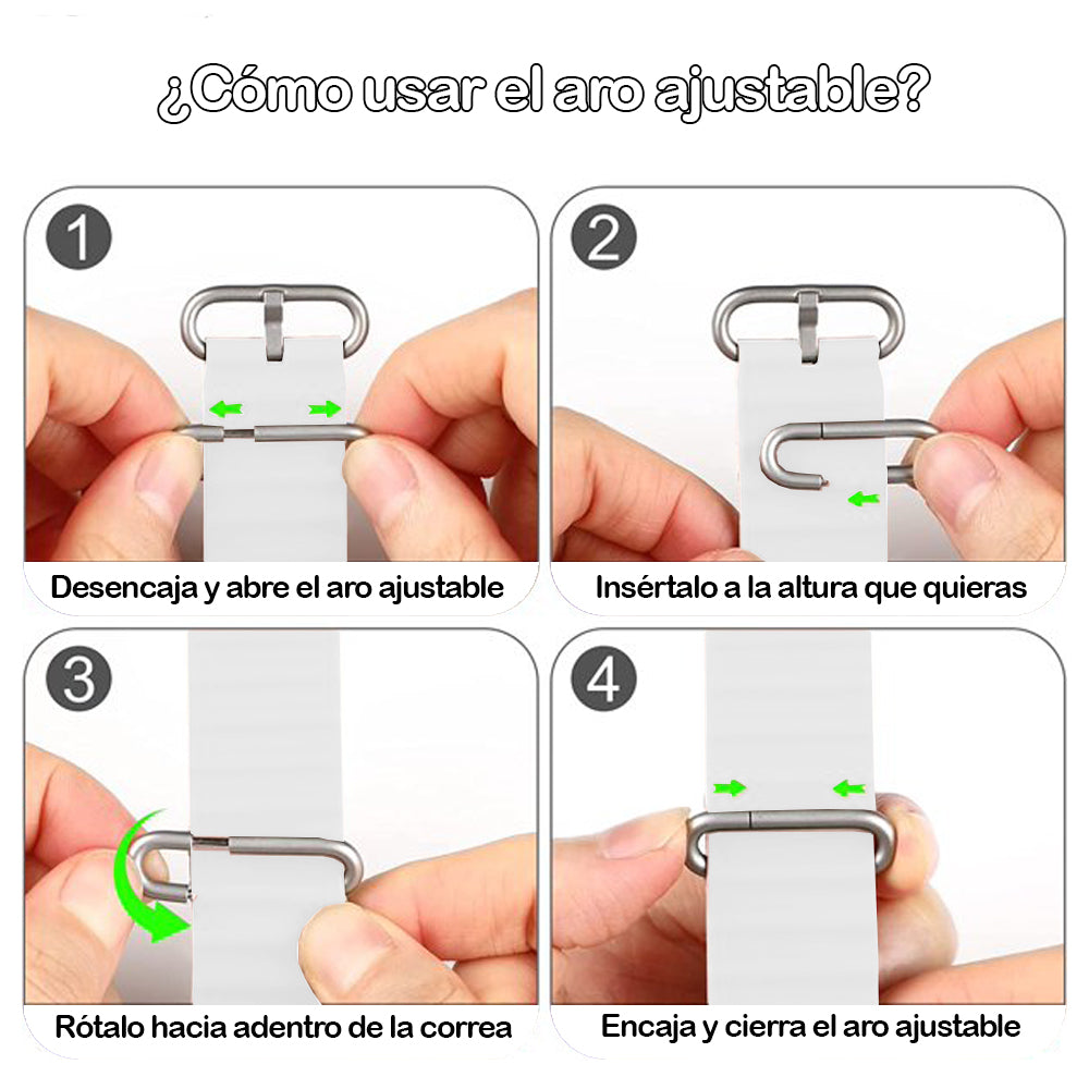 Correa de Silicona Oceano Apple Watch