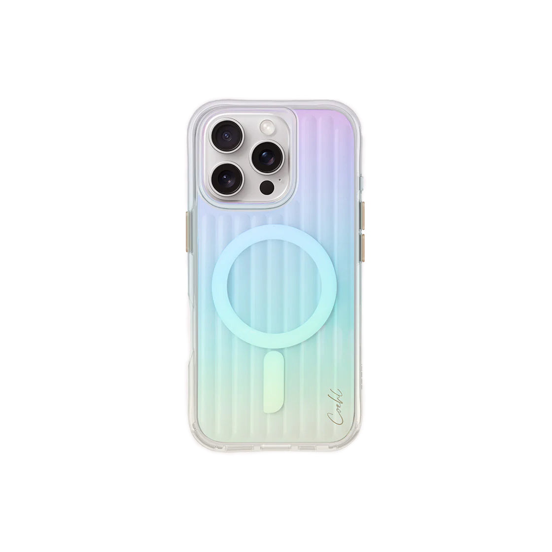 Carcasa Coehl Linear Iridescente iPhone 16 Pro - Magsafe