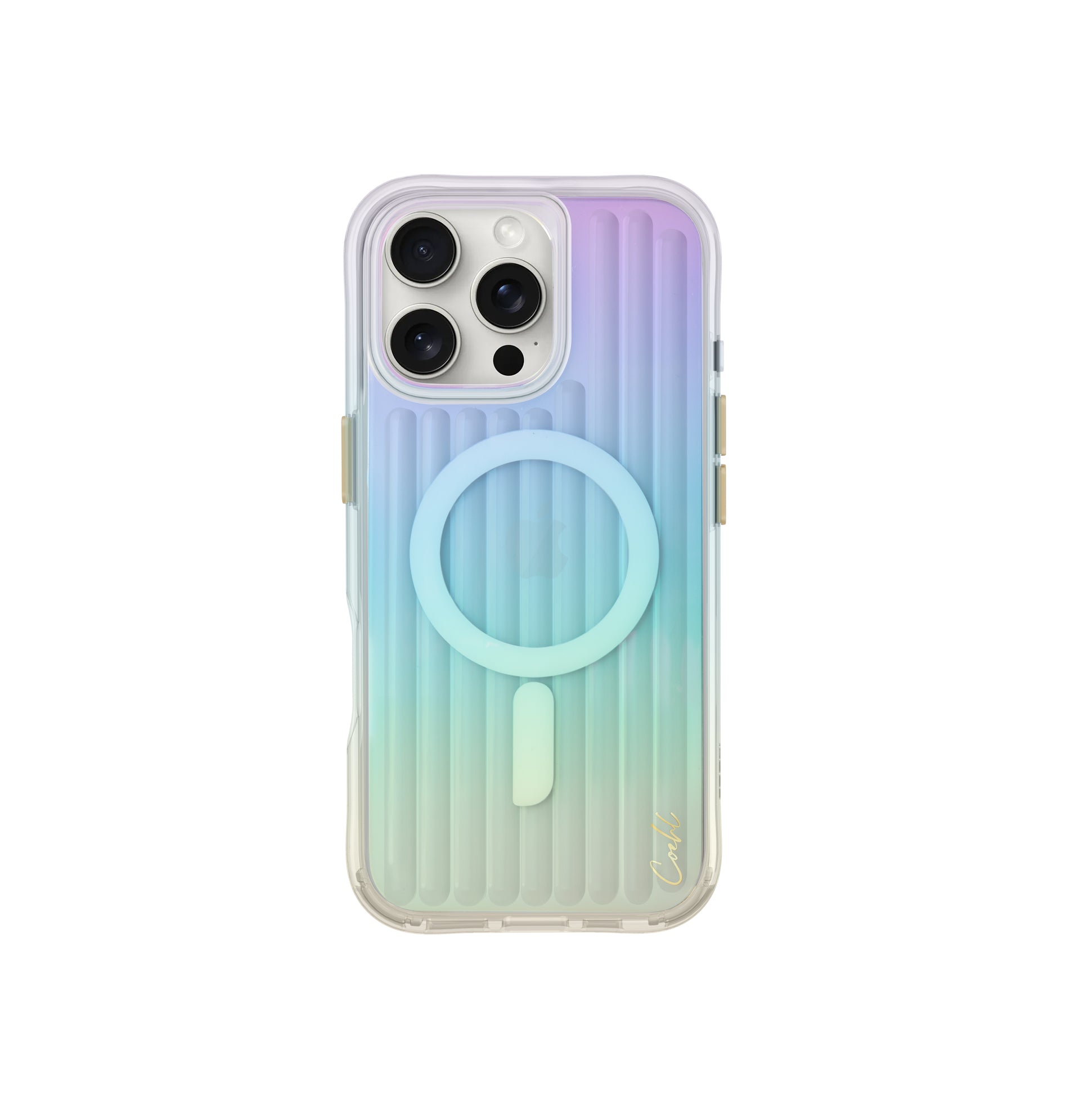 Carcasa Coehl Linear Iridescente iPhone 16 Pro Max - Magsafe