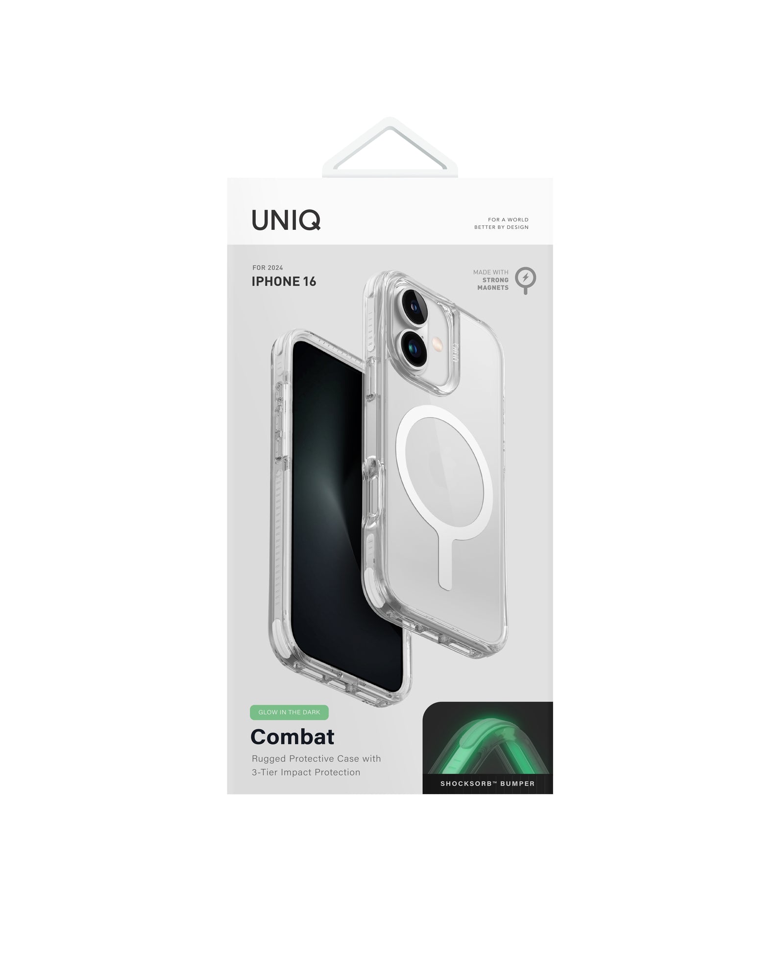 Carcasa Uniq Combat Luminous Magsafe iPhone 16