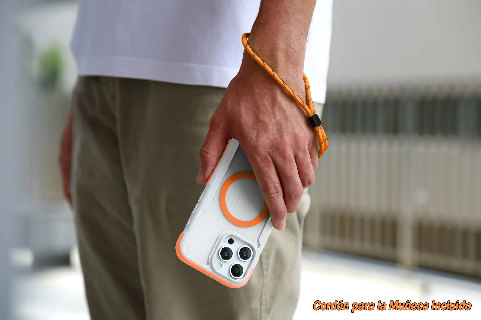 Carcasa Uniq Combat Active Magsafe iPhone 16 Pro - Naranja