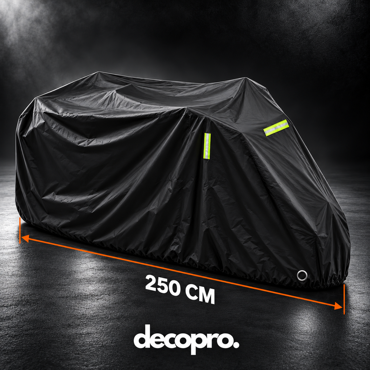 Funda Impermeable Cubre Moto Y Bicicleta Con Reflectantes Y Bolso / Filtro UV XXL