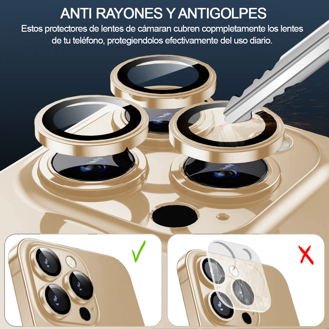 Protector Lente Cámara iPhone 16 Pro / 16 Pro Max