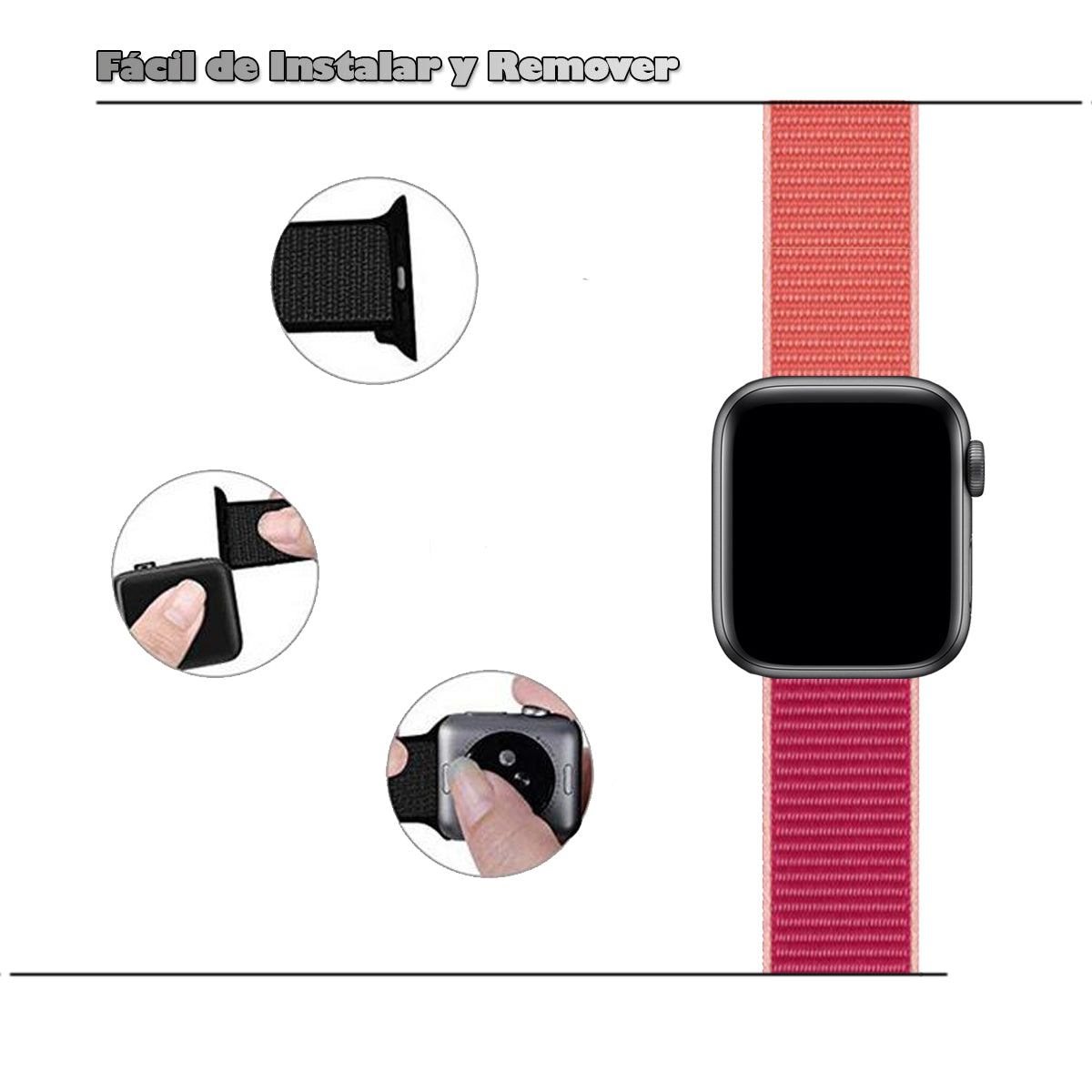 Correa De Nylon Apple Watch