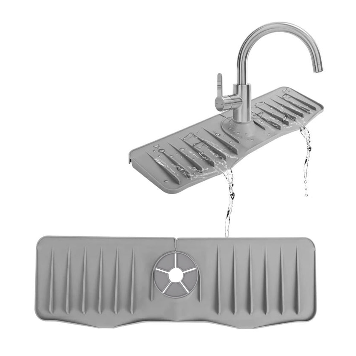 Protector Silicona Escurridor Grifo Lavaplatos Loza Cocina