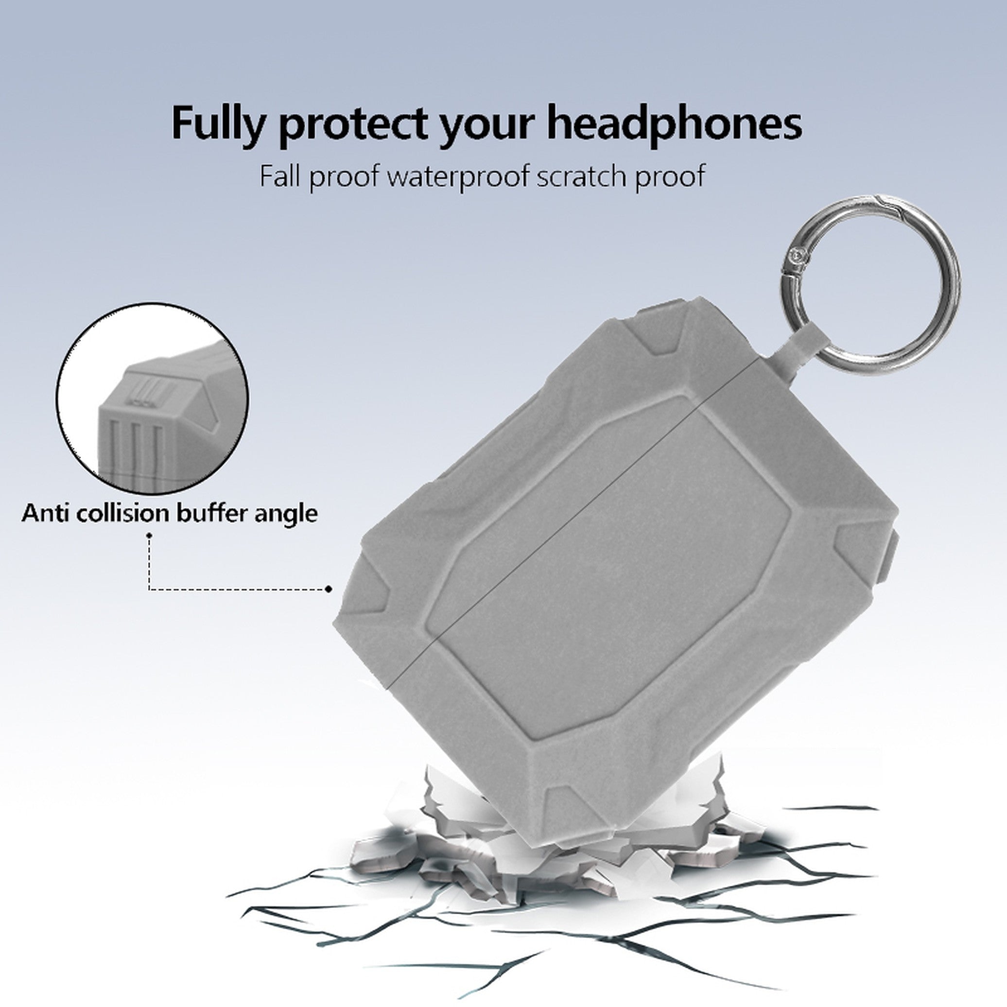 Funda de Silicona Rígida para Airpods Pro