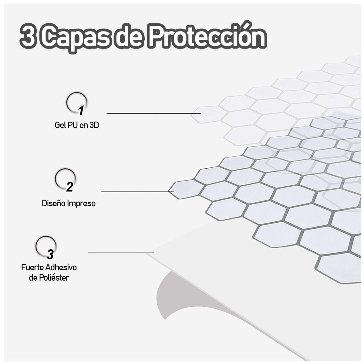 Mosaico Autoadhesivo 3D Decorativo - 30.5 X 30.5 Cm - Varios Modelos