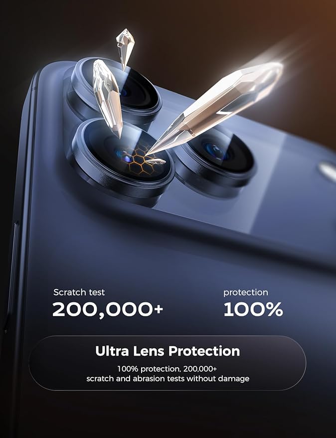 Protector de Lente para Cámara iPhone 17 Pro / 17 Pro Max