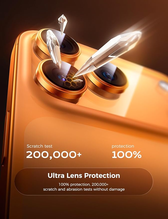 Protector de Lente para Cámara iPhone 17 Pro / 17 Pro Max